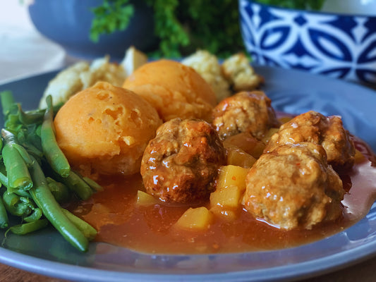 Boulettes aux pêches