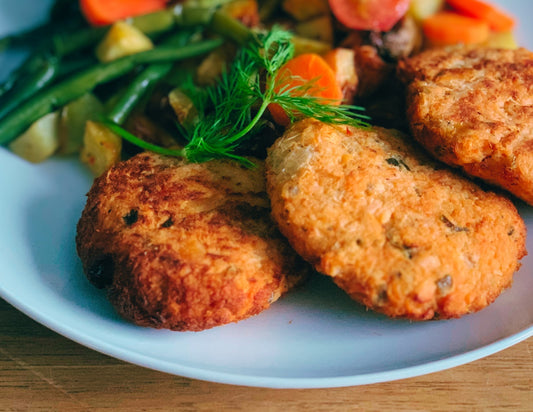 Croquettes au saumon